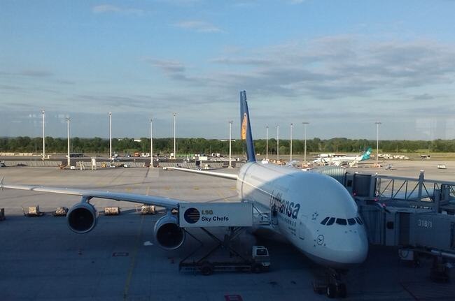 Самолёт авиакомпании Lufthansa /фото из личного архива, 2018/