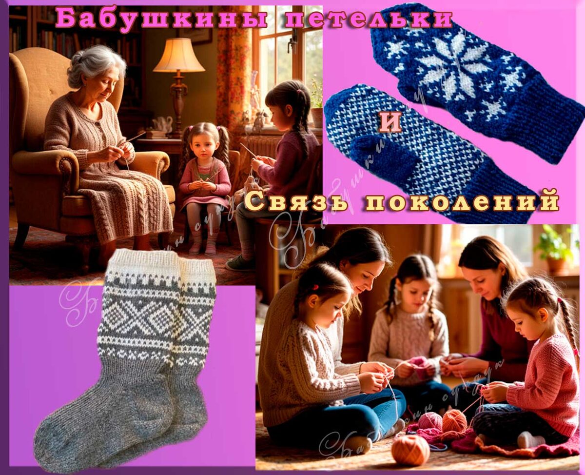 Тепло Бабушкиных рук.