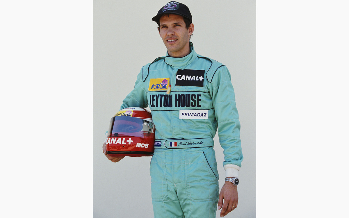 Pascal Rondeau / Getty Images📷Поль Бельмондо на трассе Гран-при Кьялами, Южная Африка 28 февраля 1992 года