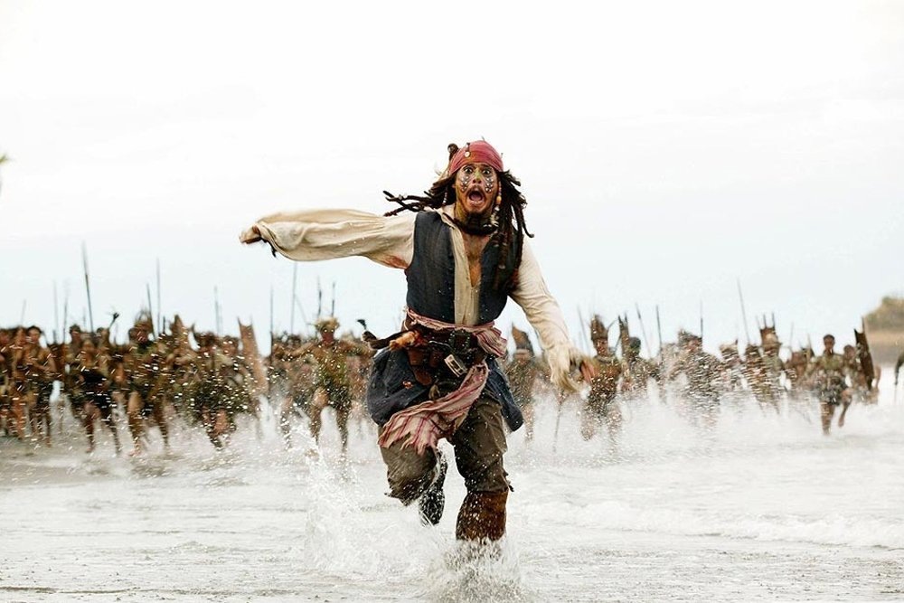    Актер Джонни Депп в фильме "Пираты Карибского моря: Сундук мертвеца"/kinopoisk.ru