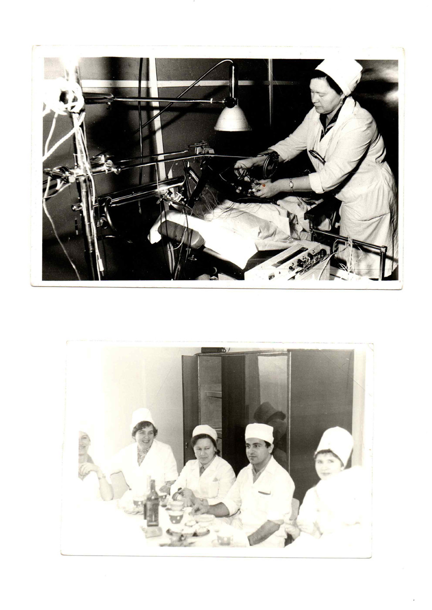 Вторая фотография сделана в 1980-ом году, также подпись бабушки «Тремба», возможно, имеется ввиду коллега по кафедре Тремба Евгения Семеновна…