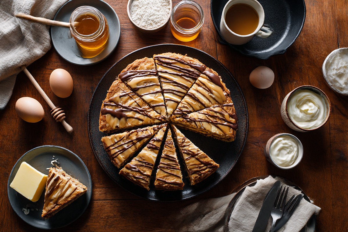    Медовый торт на сковороде — когда хочется домашней выпечки быстро