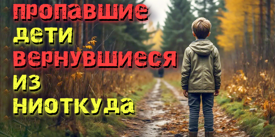 Пропавшие в лесу: Истории детей, которые изменились потом