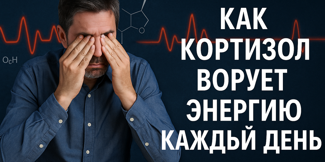 Как гормон кортизол ворует энергию каждый день?