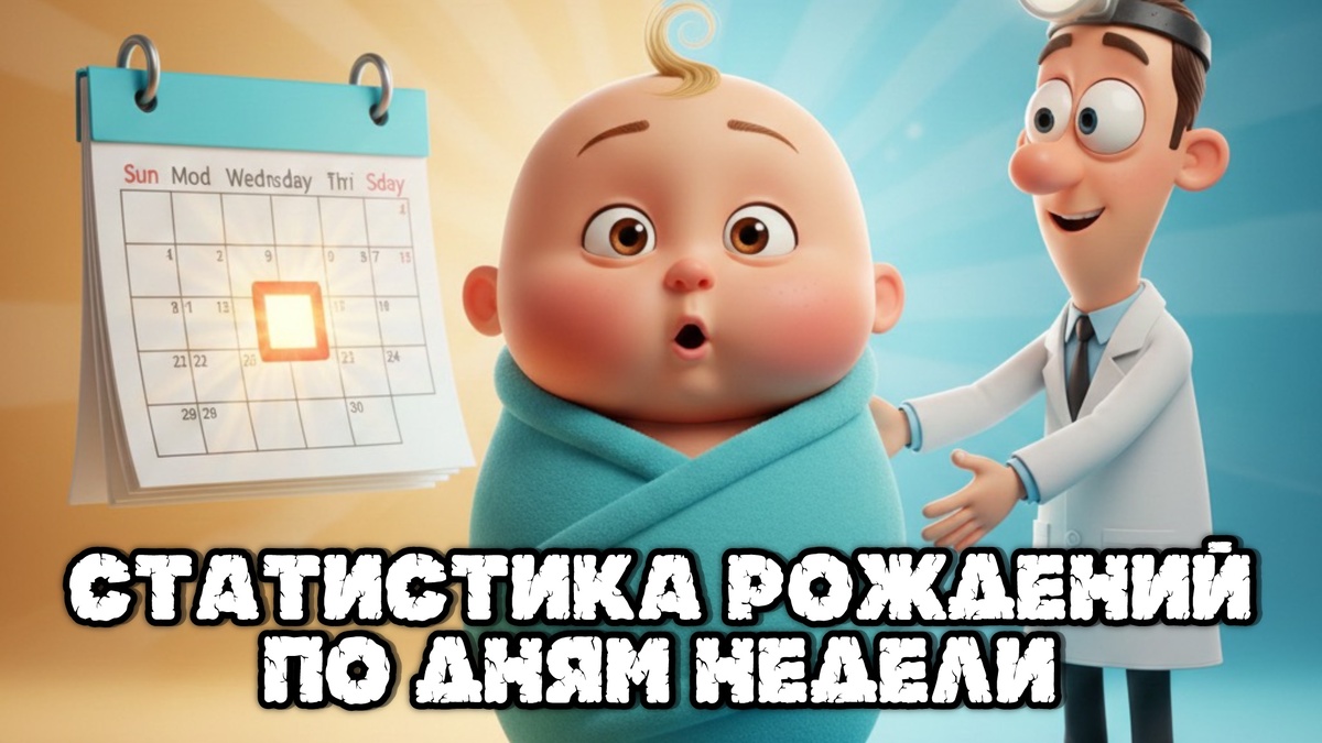 В Какой День Недели Чаще Всего Появляются Дети?