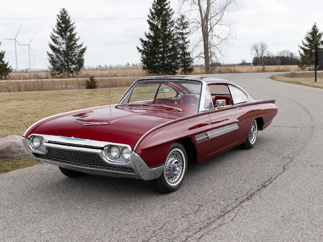 Какие машины  были в Италии в 1963 году -  Ford Thunderbird