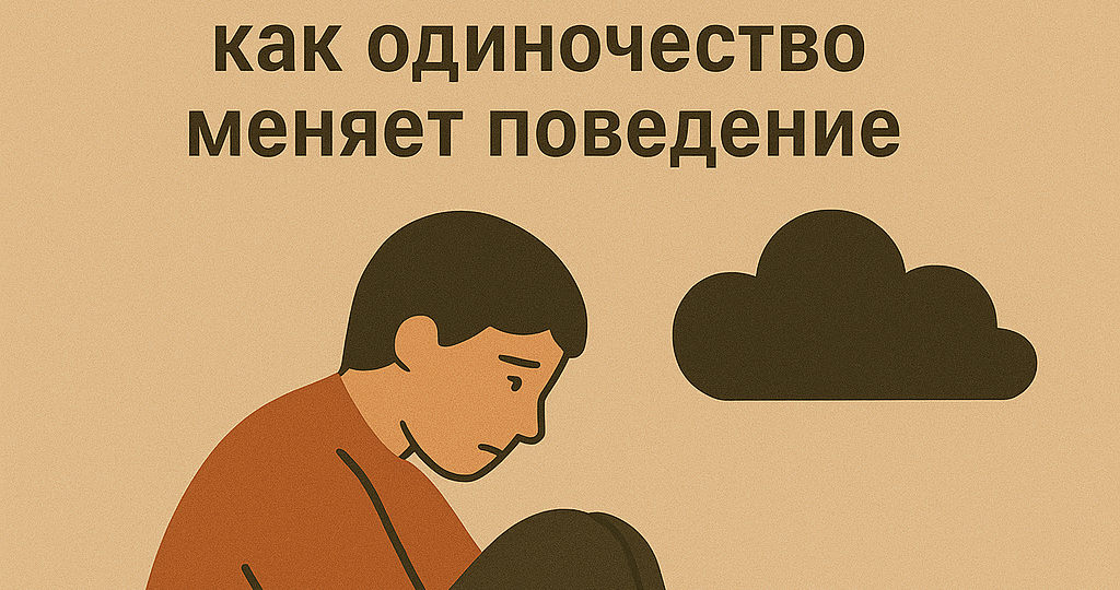 Эффект социальной изоляции: как одиночество меняет поведение