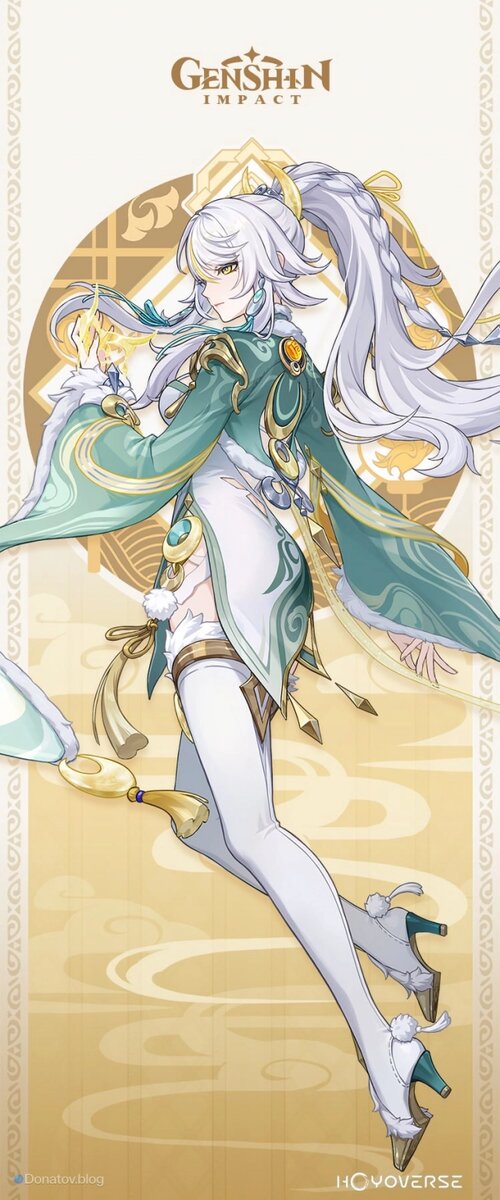    Анонс Цзы Бай в полный рост в Genshin Impact