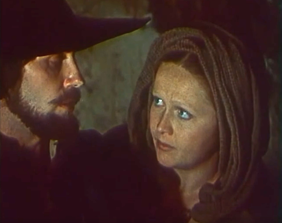 Кадр из кинофильма "Дульсинея Тобосская", 1980 г., режиссер Светлана Дружинина, сценарист Александр Володин, композитор Геннадий Гладков (скриншот)