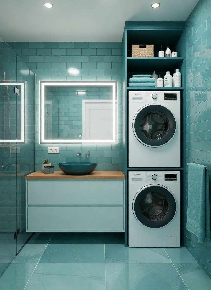 Ванная комната прачечная