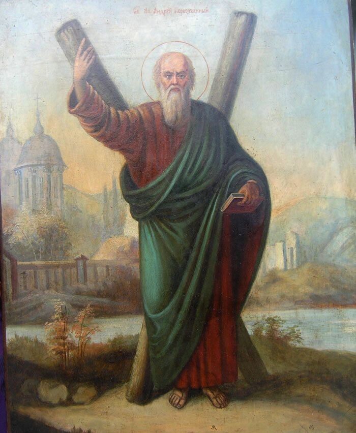 Святой апостол Андрей Первозванный. Память 13 декабря. Изображение из открытых источников