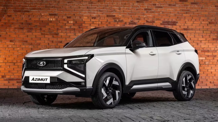 Lada Azimut, вид спереди и сбоку слева