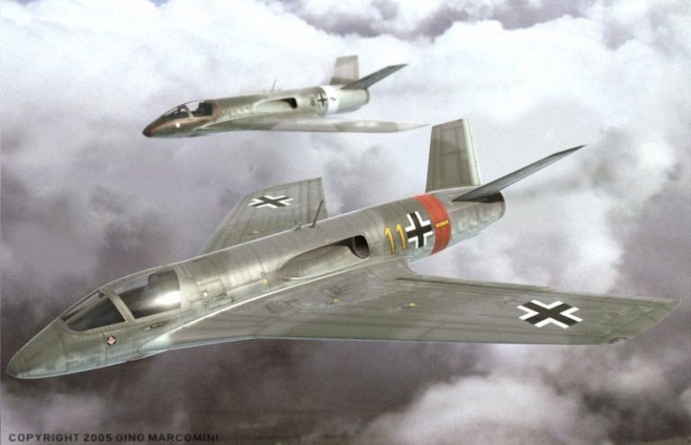 Messerschmitt Me P.1112: последний «невидимый» истребитель Люфтваффе, который так и не успел взлететь