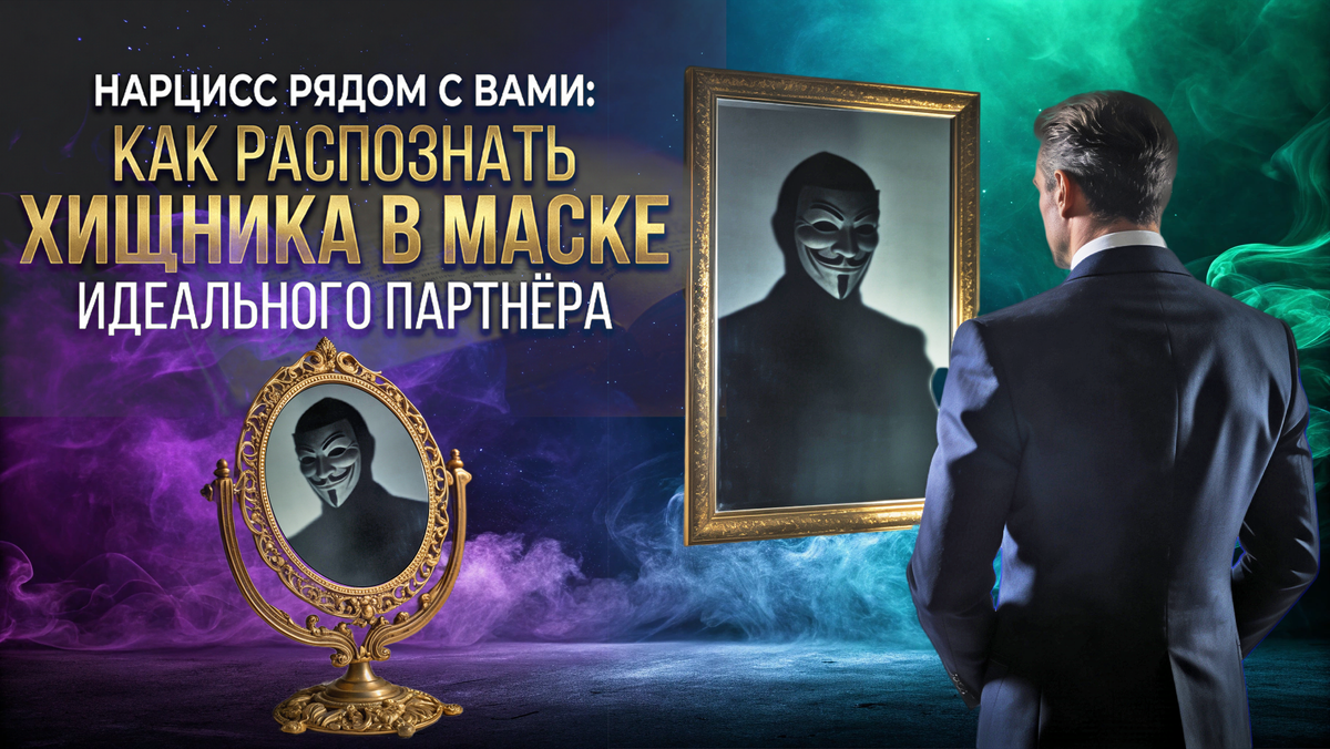 Нарцисс рядом с вами: как распознать хищника в маске идеального партнёра и выжить после его любви