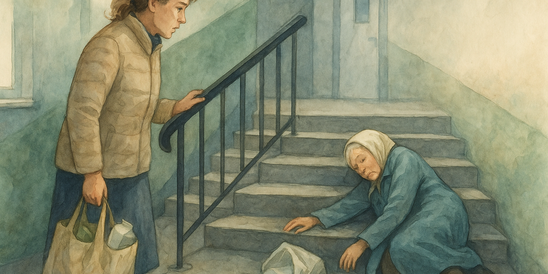 Соседка лежала под новой лампочкой, а мы снова списали всё на «возраст»