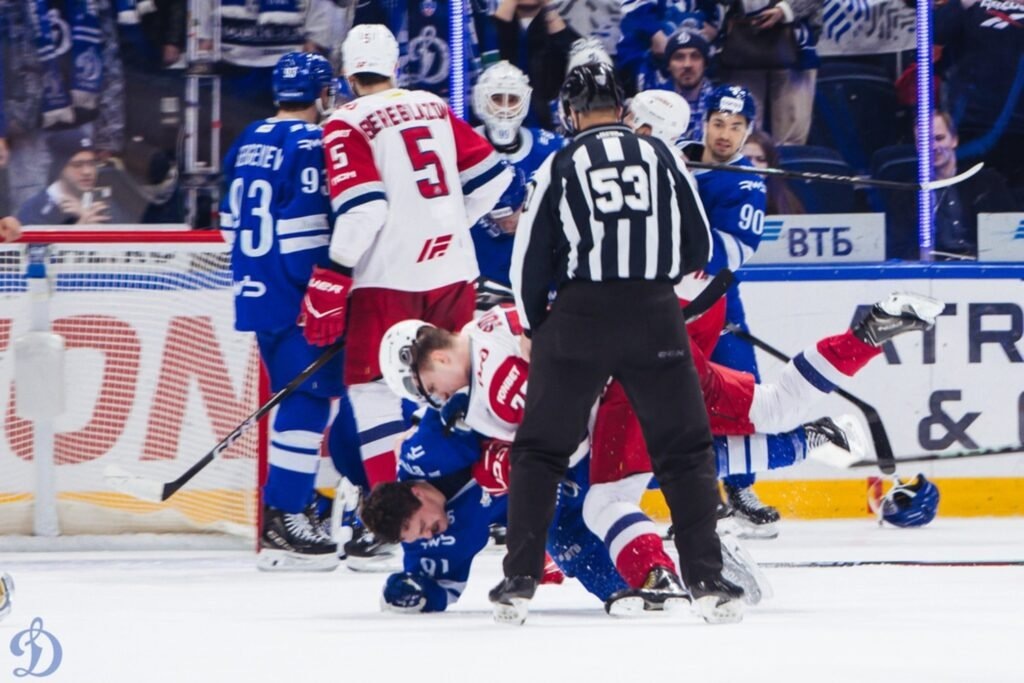    Главный арбитр КХЛ Анисимов: три ошибки судей в матче «Локомотив» — «Динамо» (источник изображения) News Express Team