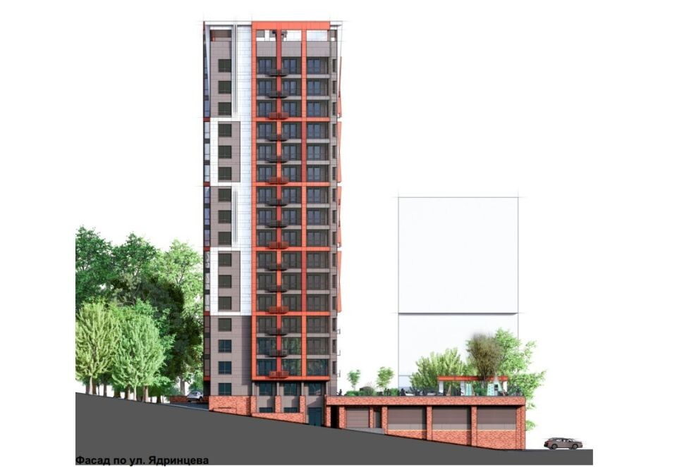    Эскизный проект дома на ул. Папанинцев, 166. Источник: Сергей Черепанов