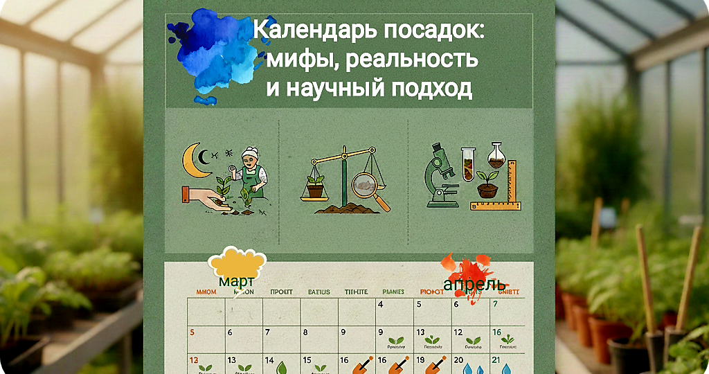 Календарь посадок: мифы, реальность и научный подход