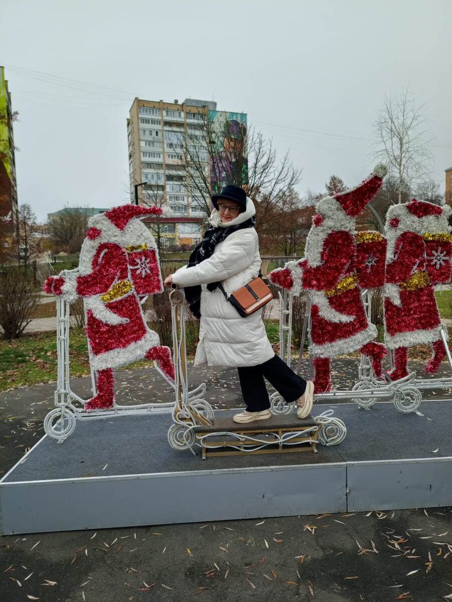 В новый на самокате