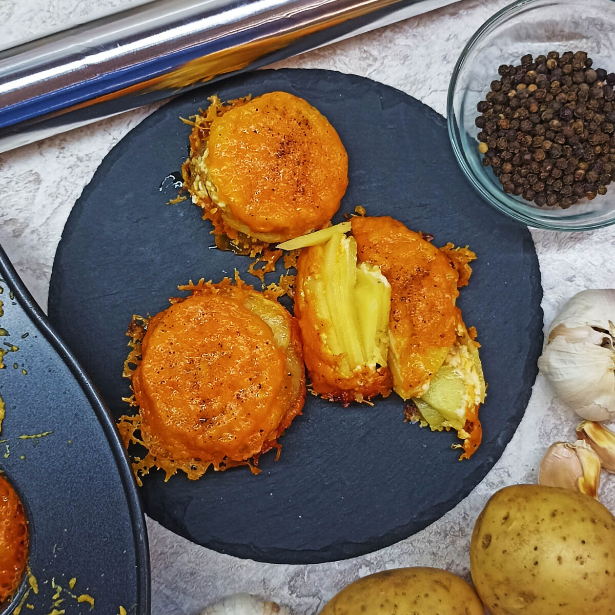 Картофельные маффины