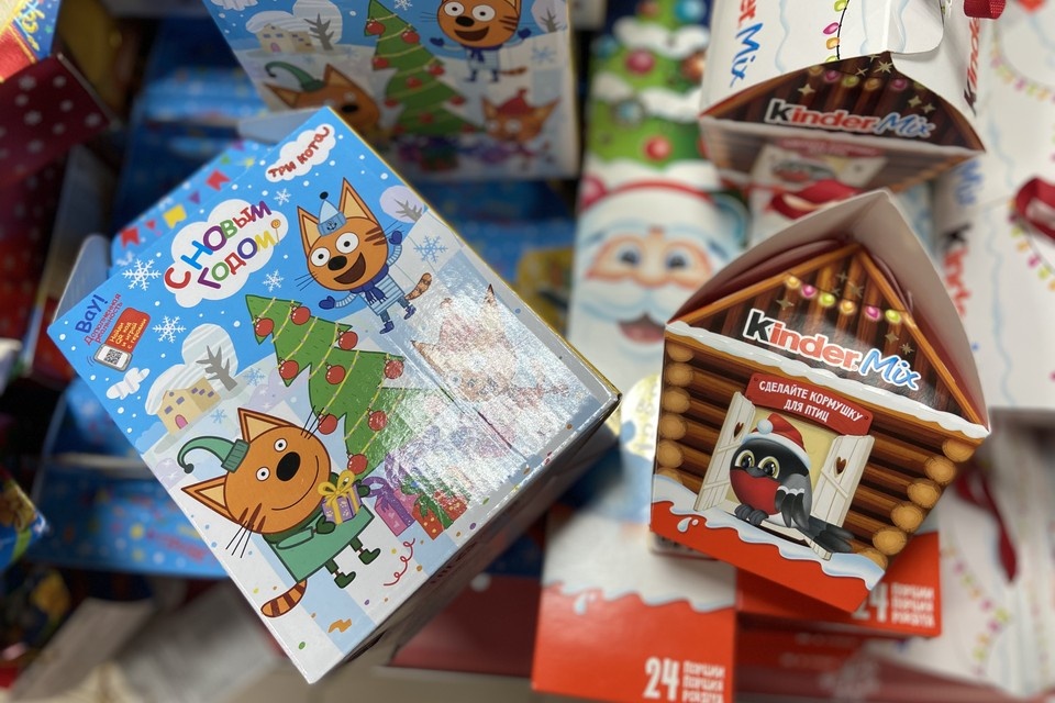    В части сюрпризов и дети, и взрослые схожи в одном: все хотят побаловать себя вкусной шоколадкой Егор ФАЛХВАДЗЕ