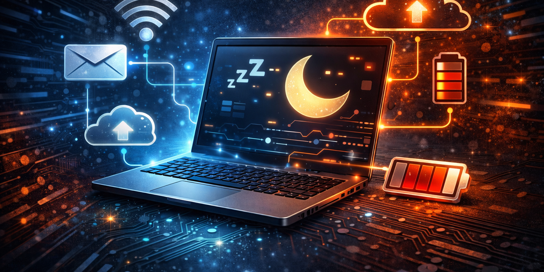 Почему ноутбук разряжается во сне: Modern Standby простыми словами