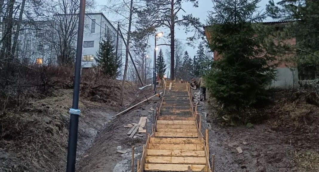    В Лахденпохье кардинально преображается парк «Аурайоки»© Лахденпохский район