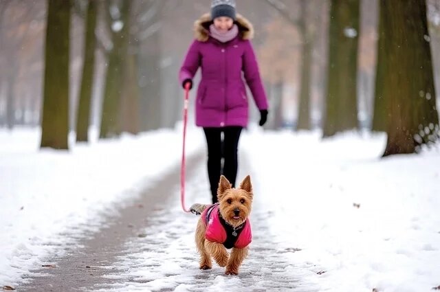    Как выбрать зимнюю одежду для собаки?