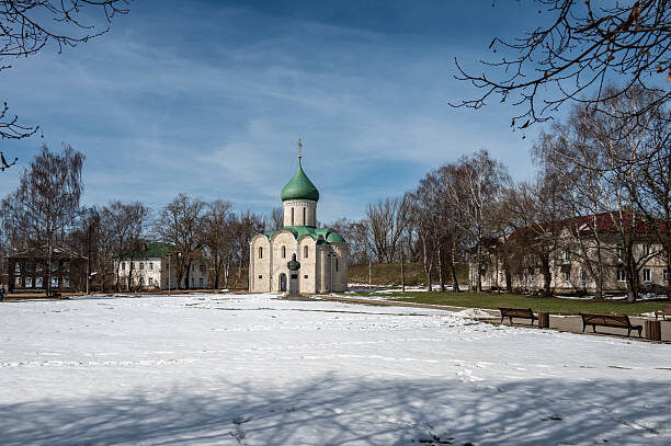Это старейший из дошедших до нас собор — Спасо-Преображенский, законченный в 1157 году! Фото из библиотеки iStock.