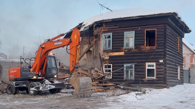     Снос дома на ул. Короленко, 110а. Анна Зайкова