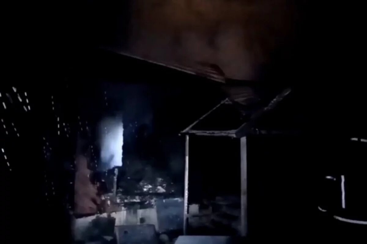    Житель Удмуртии не смог выбежать из горящего дома и погиб там