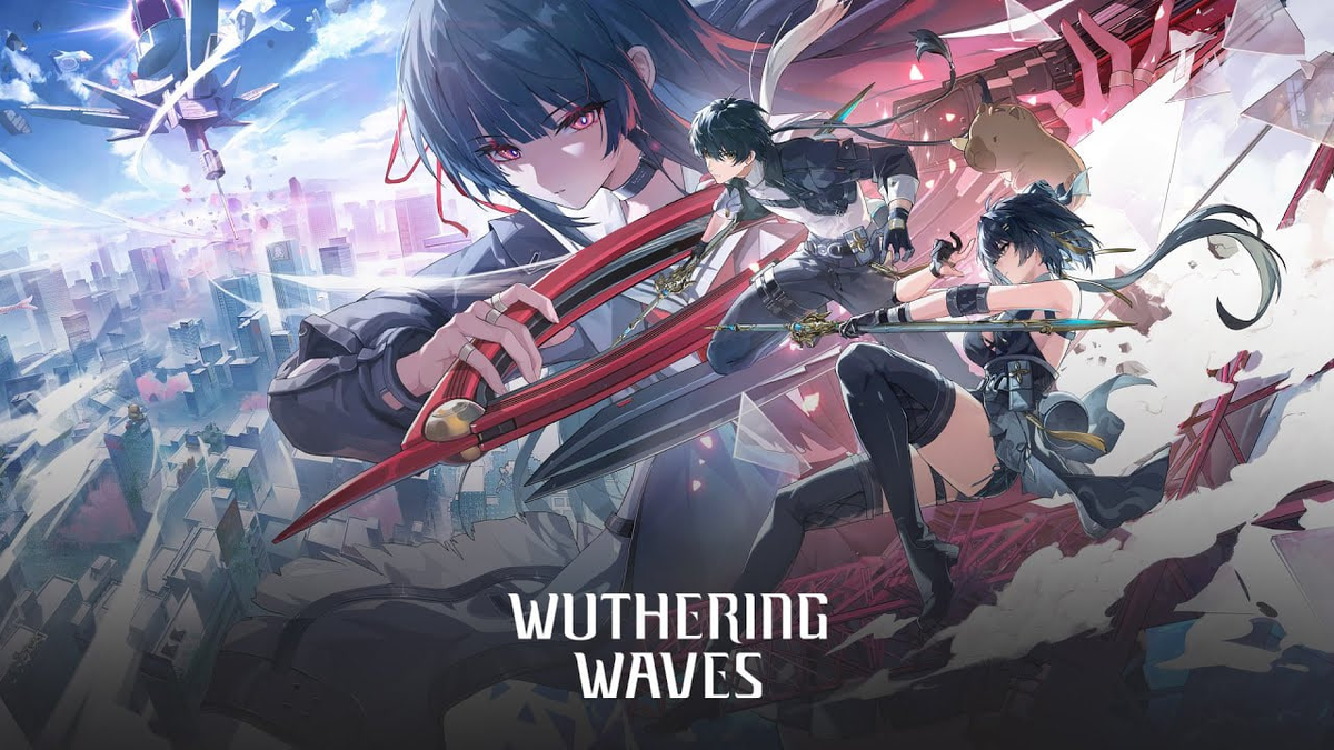 Официальный арт к игре «Wuthering Waves»