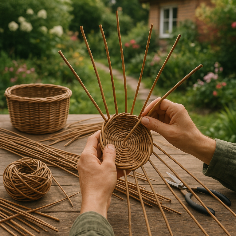    Как начать плетение кашпо от донышка: секреты, которые сделают ваши изделия идеальными Loza