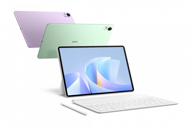 Huawei MatePad 11.5 S (2026) доступен в двух цветах: сиреневом и зелёном