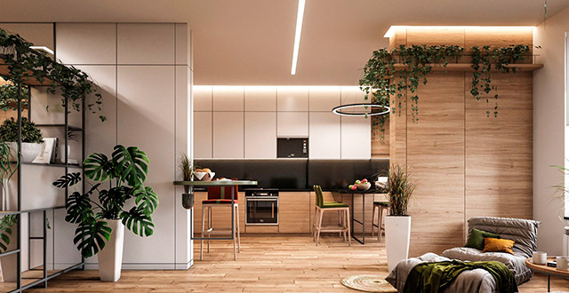 Экологический дизайн жилья: натуральные материалы и устойчивые решения.