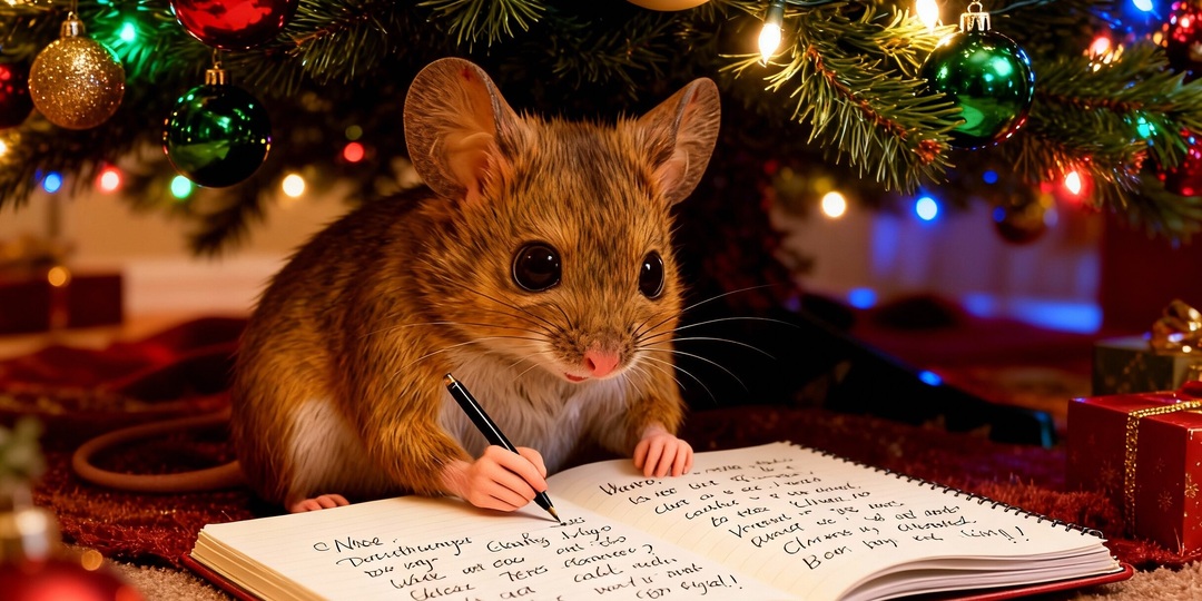 Что мне попросить у Деда Мороза? Колонка мыши Сюзи