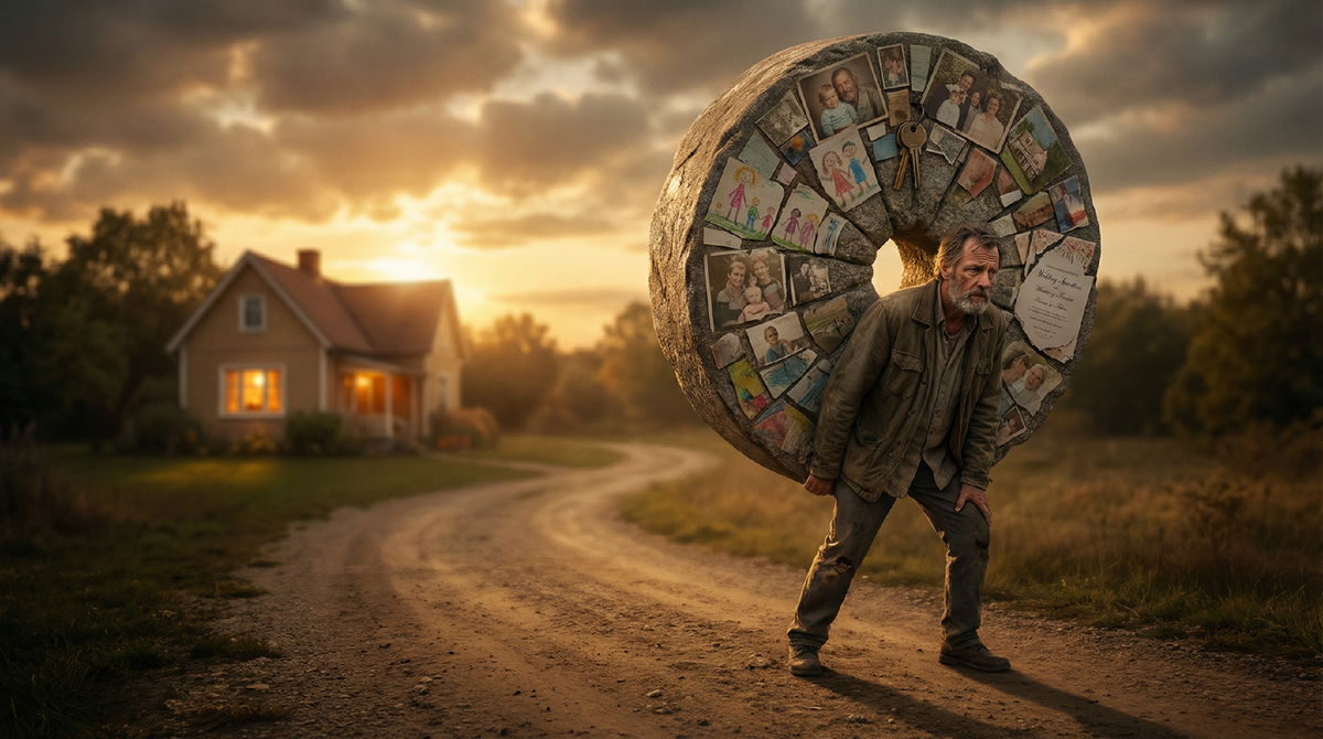 Жернова из любви — самые тяжёлые. И сбросить их невозможно