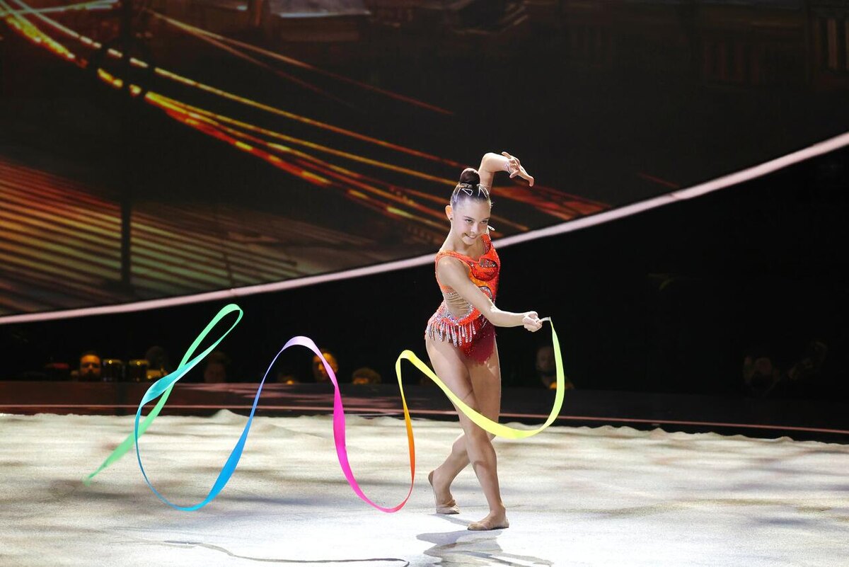    Гимнастка София телеканал "Россия"