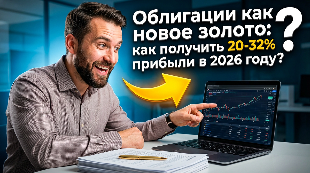 Облигации как новое золото: как получить 20-32% прибыли в 2026 году