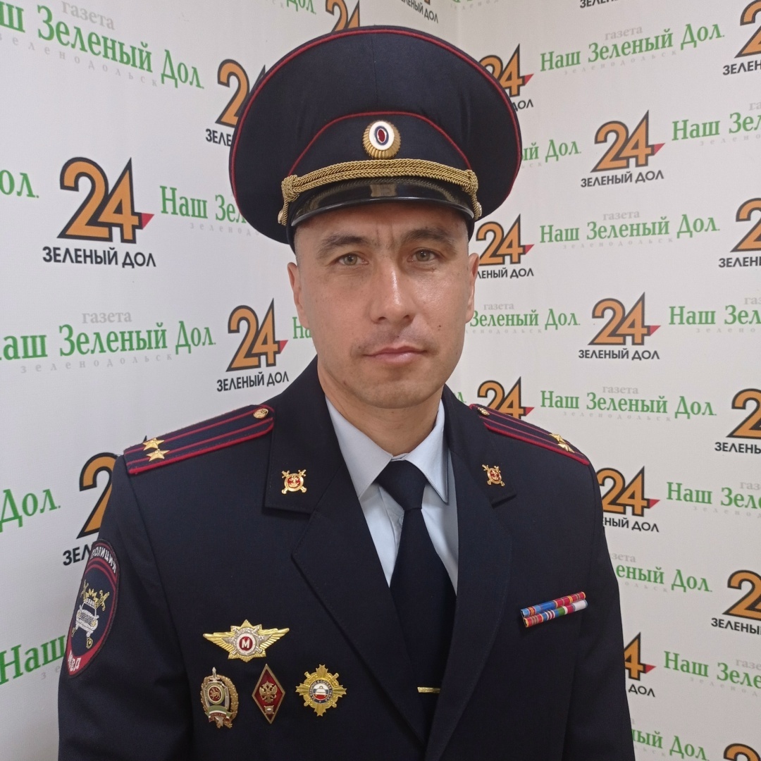 Рамиль Идиятуллин, начальник Зеленодольской Госавтоинспекции, подполковник полиции