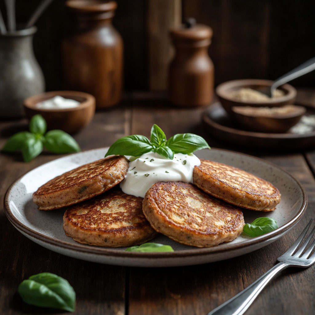 🍽️ Пышные печёночные оладьи: пошаговый рецепт