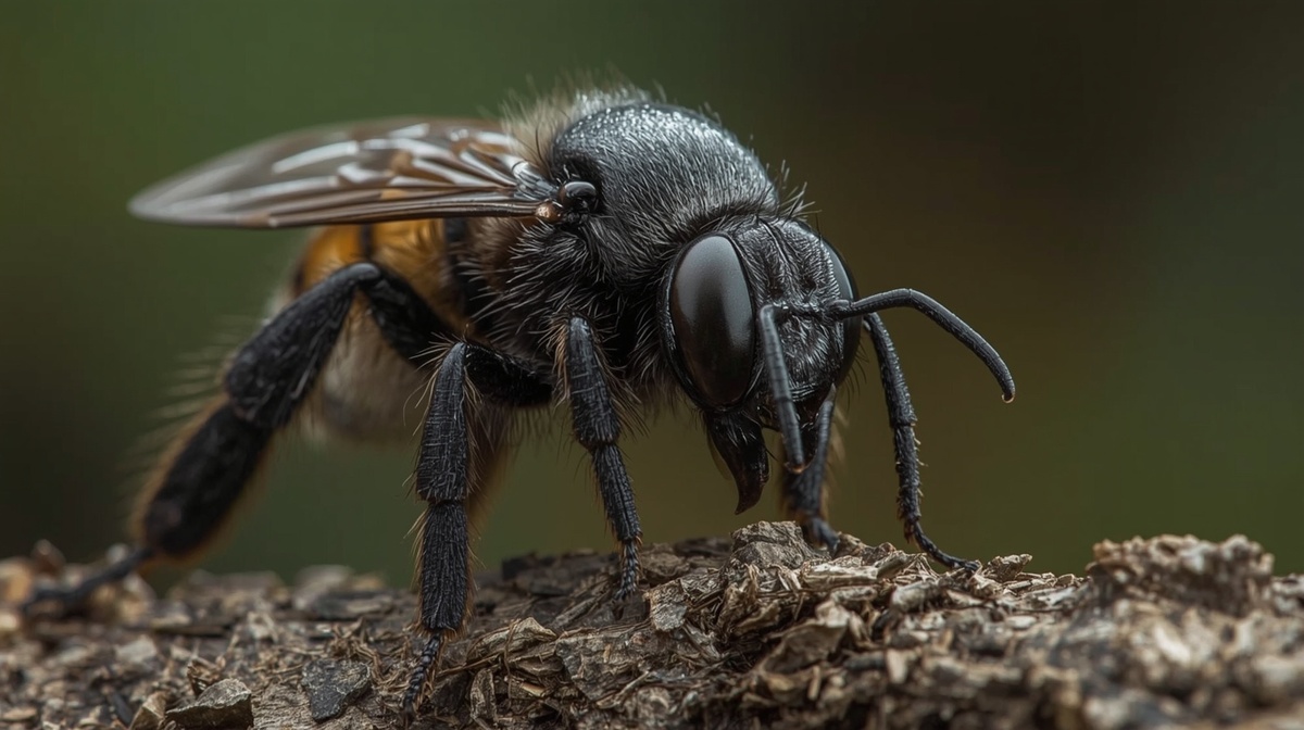 Гигантская горная пчела