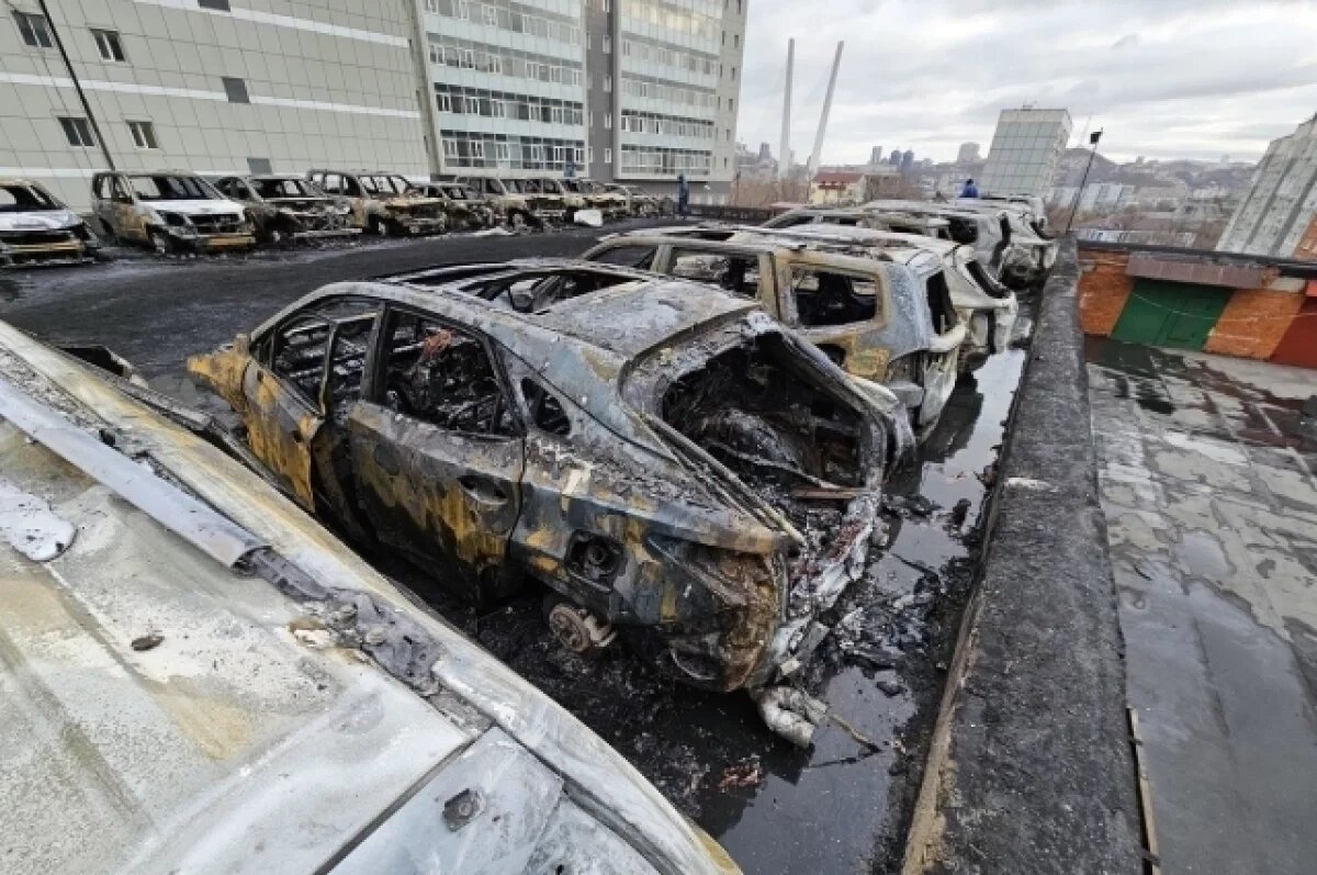    Жителя Приморья осудили на 5 лет за поджог 20 машин во Владивостоке