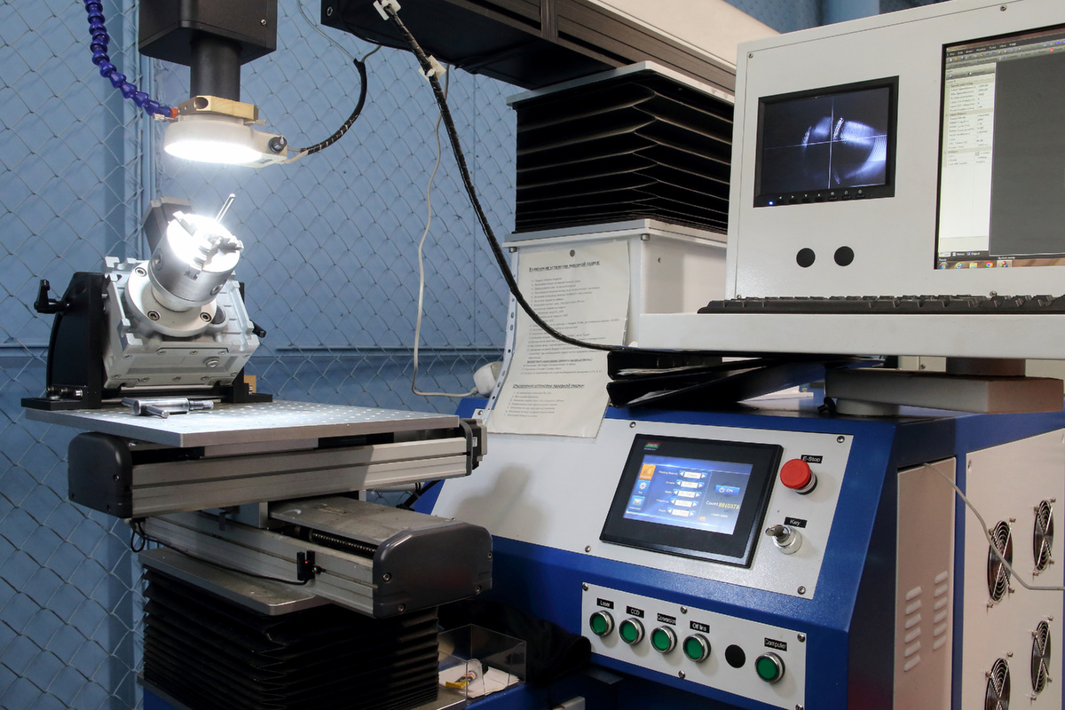 Участок лазерной сварки Завода RGP