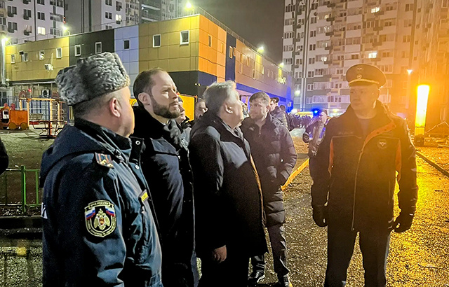 Взрыв в многоэтажке в Твери произошел из-за падения БПЛА. Пострадали люди