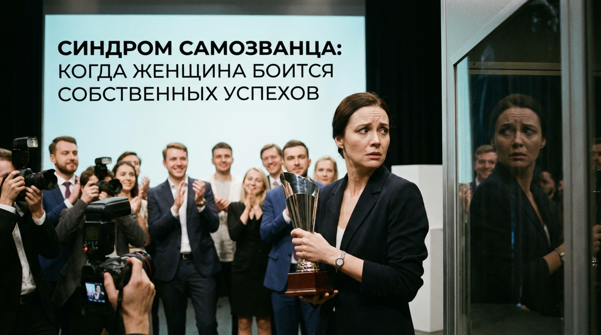 Синдром самозванца: когда женщина боится собственных успехов