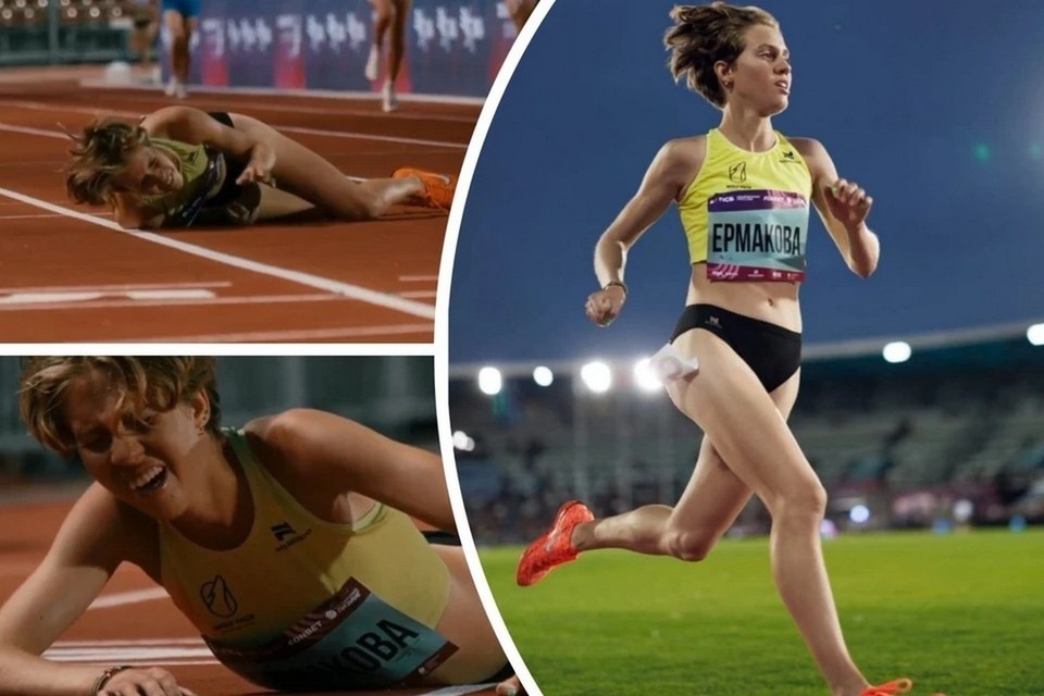    Новосибирская бегунья Мария Ермакова получила премию за волю к победе. Фото: Павел Ковалев / Предоставлено Марией Ермаковой