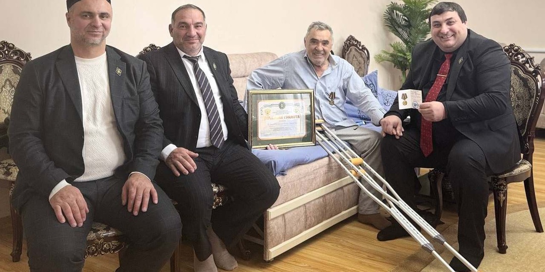 Представители КСВО Ингушетии навестили известного деятеля культуры