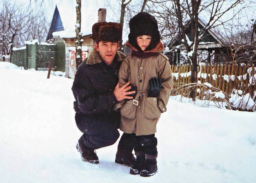 Отец с Пашей