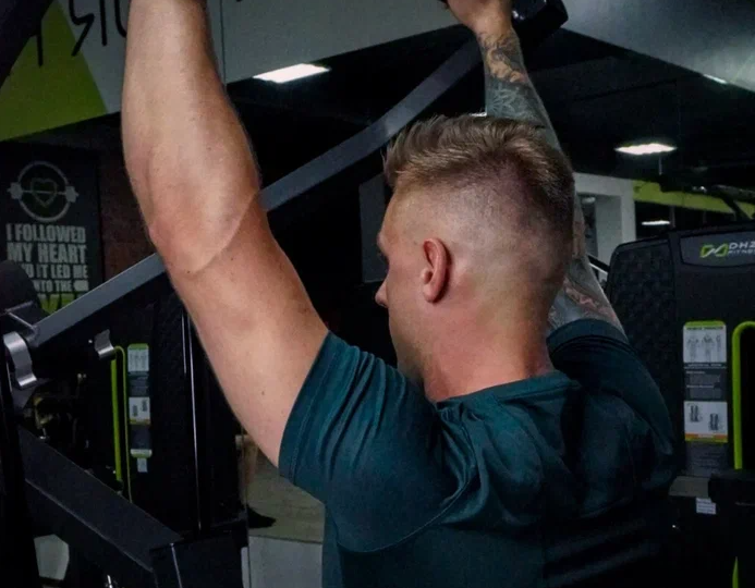 Тяга вертикального блока